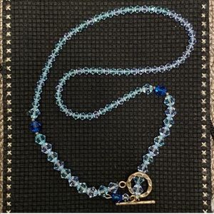 Swarovski and Silver Necklace